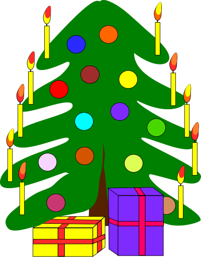 Christmas tree clipart