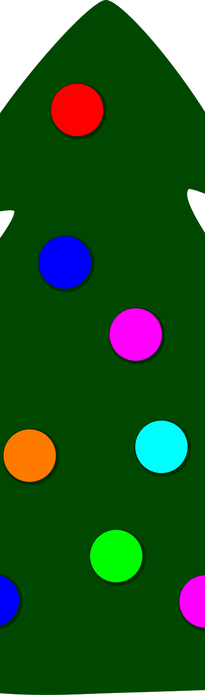 Christmas tree clipart