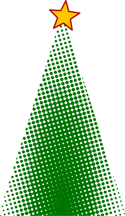 Christmas tree 4 clipart