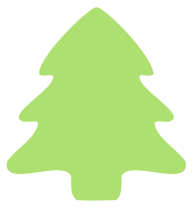 Christmas tree icon clipart