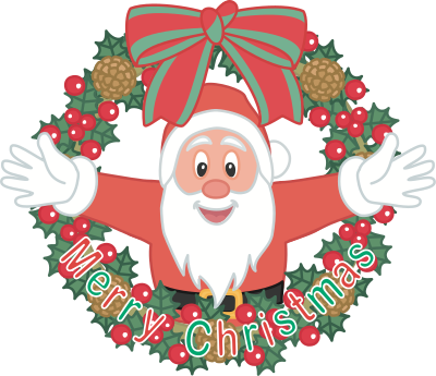Christmas Wreath (#2) clipart