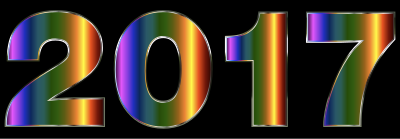 Chromatic 2017 Typography 2 clipart