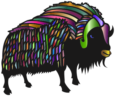 Chromatic Buffalo clipart