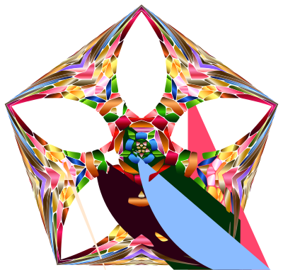 Chromatic Geometry 10 clipart