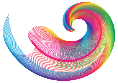 Chromatic Line Art 2 No Background clipart