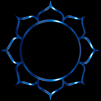 Chromatic Lotus Flower Line Art 6 clipart