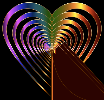 Chromatic Love 2 clipart