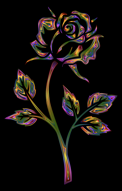 Chromatic Rose clipart