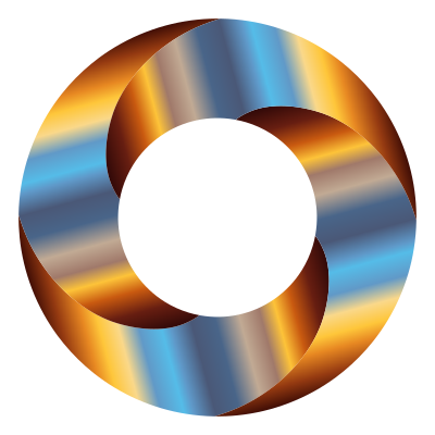 Chromatic Torus Screw clipart