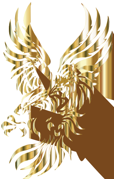 Chromatic Tribal Eagle 2 11 No Background clipart