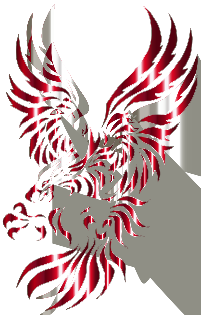 Chromatic Tribal Eagle 2 3 No Background clipart