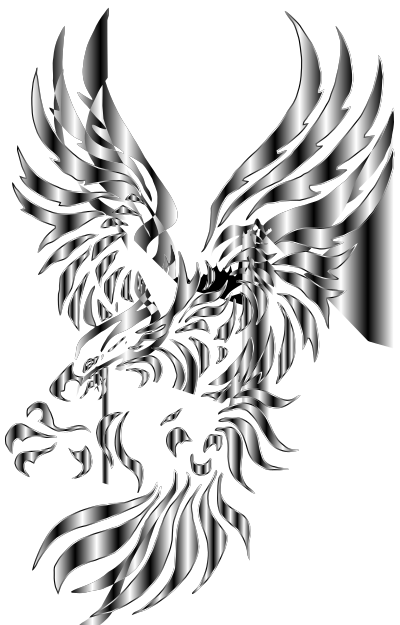 Chromatic Tribal Eagle 2 8 No Background clipart