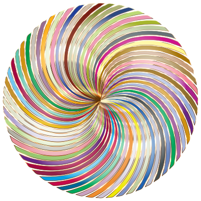 Chromatic Twirly Swirly Thing 2 No BG clipart