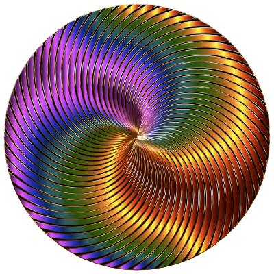 Chromatic Twirly Swirly Thing clipart