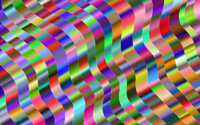 Chromatic Waves Background Enhanced clipart