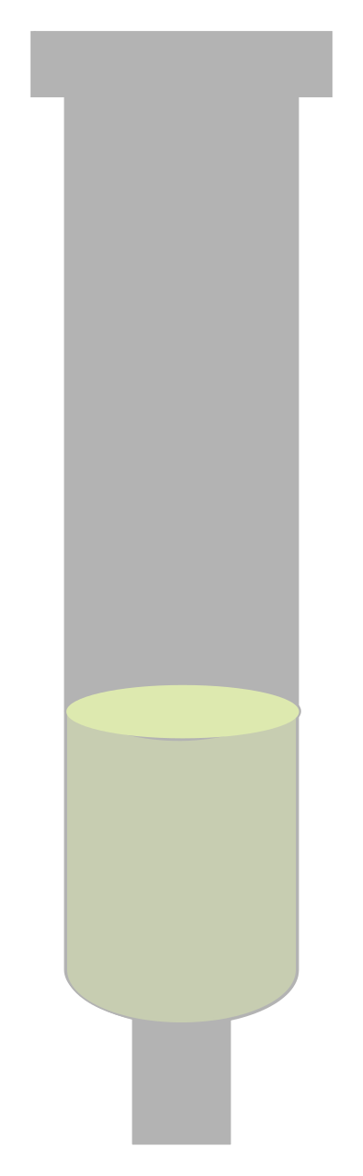 Chromatography column clipart
