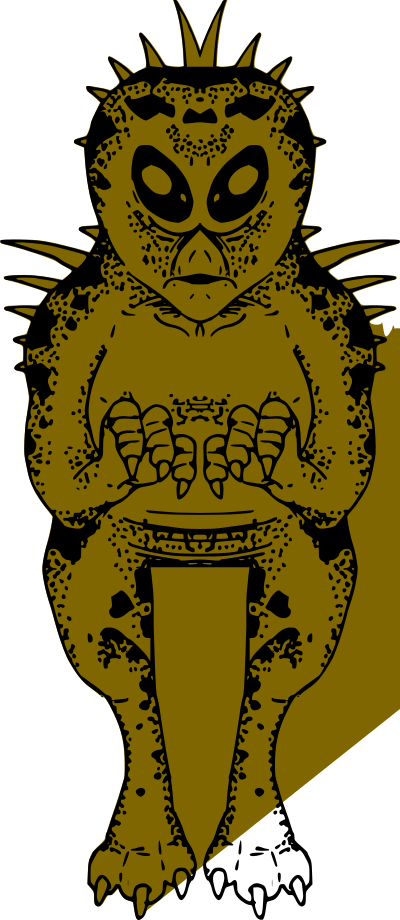 Chupacabra Forward clipart