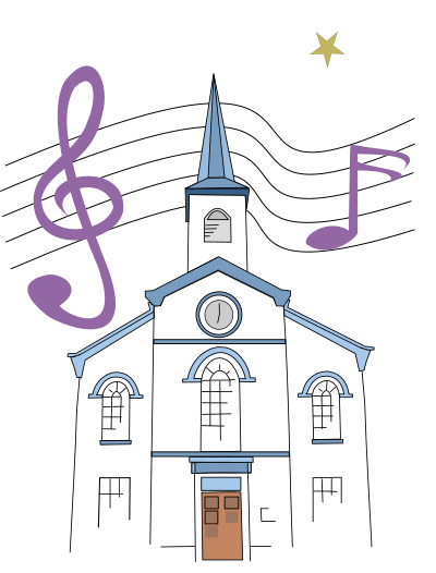 Church Music - Colour Remix clipart