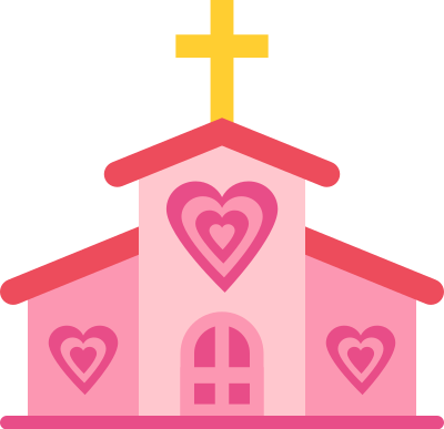 Church of love clipart