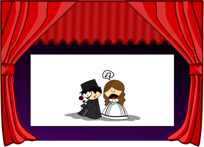 Cinema 4 The Stage clipart
