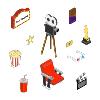 Cinema Paraphernalia clipart