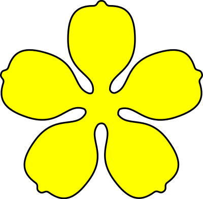 Cinquefoil clipart