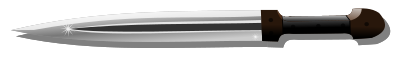 Circassian dagger clipart
