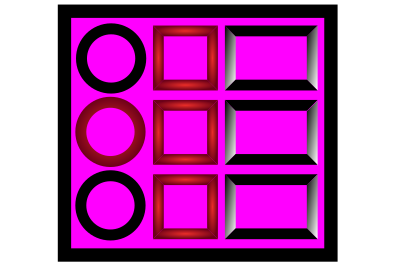Circle Square Rectangle clipart
