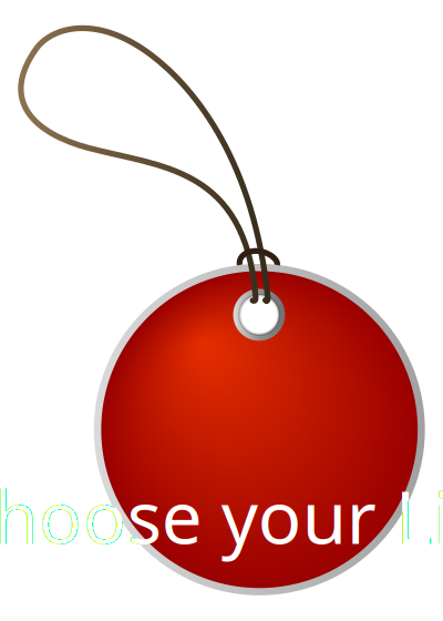 Circle tag clipart