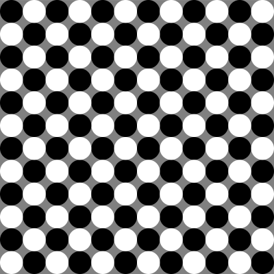Circles chessboard clipart