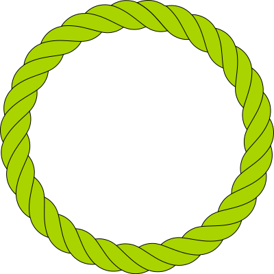 Circular cord clipart