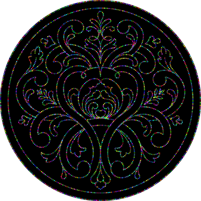 Circular flourish By m1981 Circles Colorful clipart