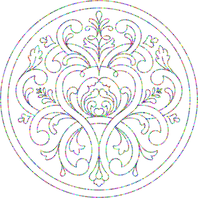 Circular flourish By m1981 Circles Colorful No BG clipart