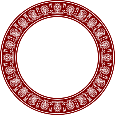 Circular frame 15 clipart