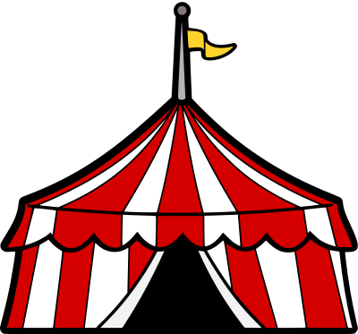 Circus Tent - Colour Remix clipart