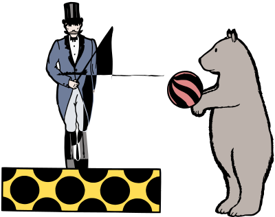 Circus Trainer clipart
