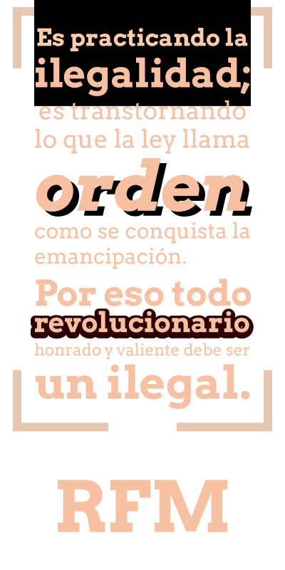 Cita de Flores Magón clipart