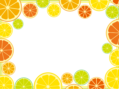 Citrus Frame clipart