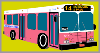 City Bus clipart