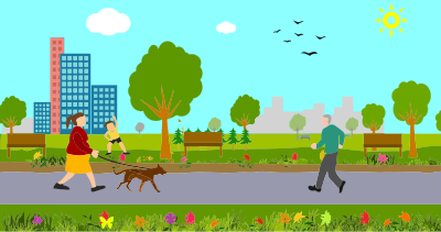 City Park clipart