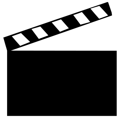 Clapper Board refixed clipart