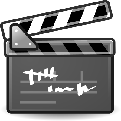 Clapperboard Multimedia clipart