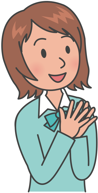 Clapping Woman clipart