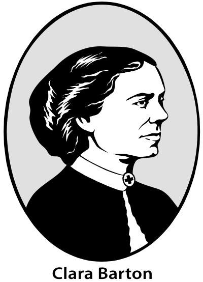 Clara barton clipart