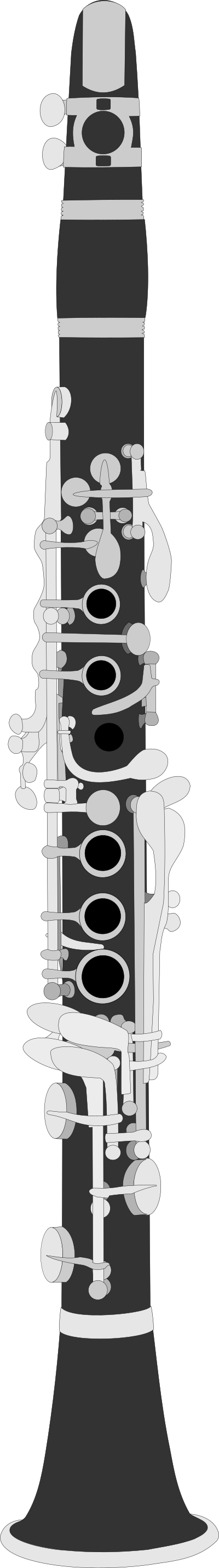 Clarinet Bb clipart