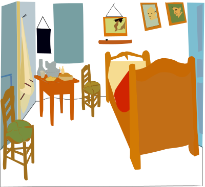 Classic art room clipart