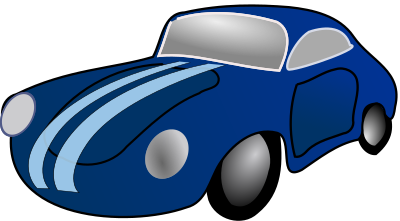 Classic car clipart