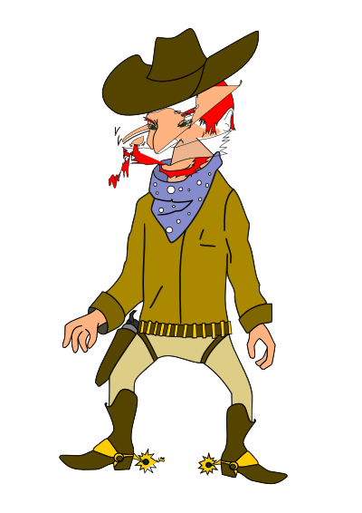 Classic Cowboy clipart