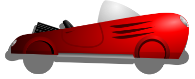 Classic Retro Sport Car clipart