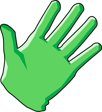 Cleaning glove clipart